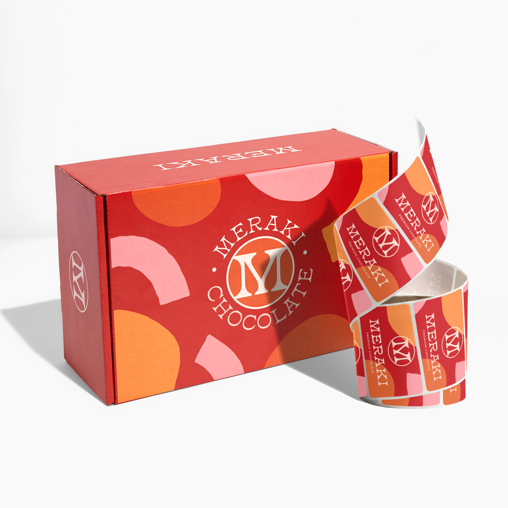 Vibrant custom packaging example